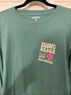 Rehoboth Beach Long-Sleeve Shirt - Seafoam Green